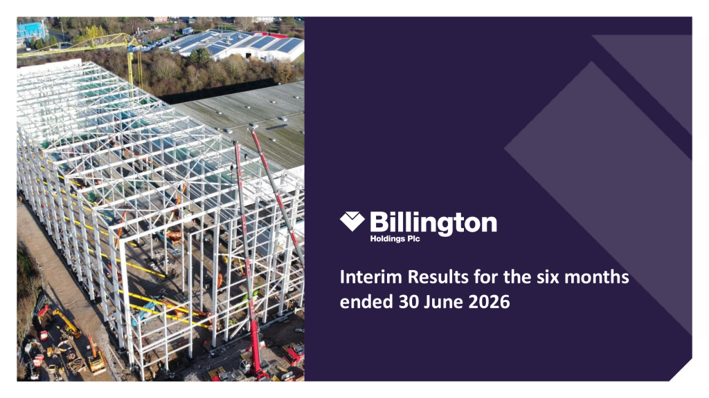 Investor Presentation - Interim Results 2026